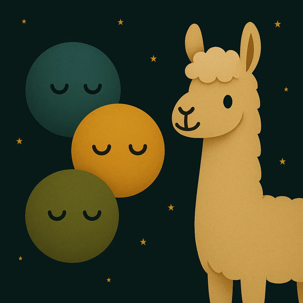 ilustracja tellself llama