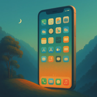 Tellself iPhone app interface